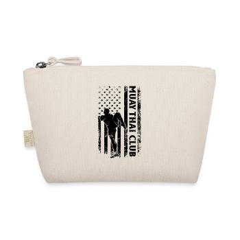 Muay Thai Club Muay Thai US Flag - Organic Pouch - nature - Front