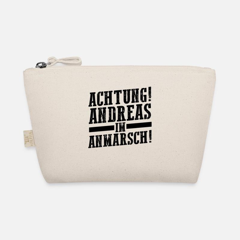 First name Andreas Organic Pouch
