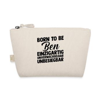 First name Ben - Organic Pouch - nature - Front
