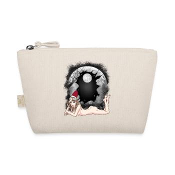 Sexy Santa Claus Santa Troll Xmas Santa - Organic Pouch - nature - Front