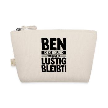 First name Ben - Organic Pouch - nature - Front