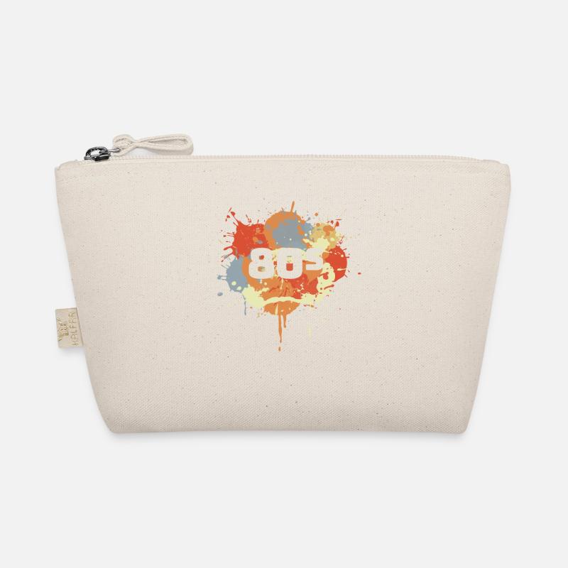 80s Color Graffiti Organic Pouch