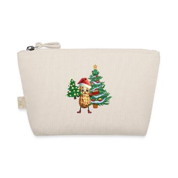 Noël Père Noël Cacahuète Père Noël Enfant Noël - Trousse biologique - nature - Devant