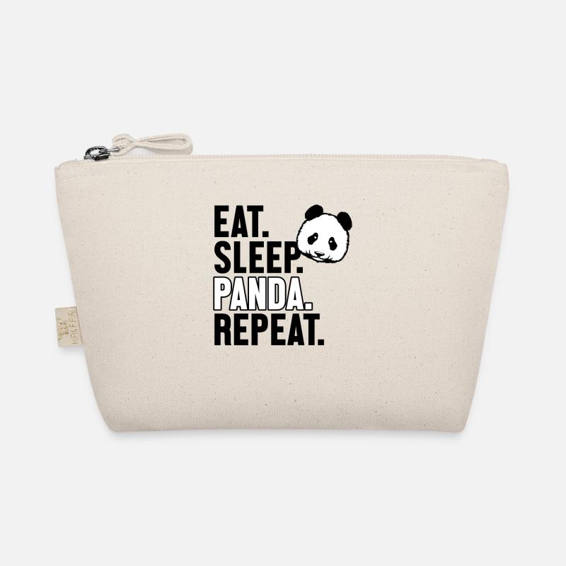 Manger Dormir Panda Répéter Panda Ours Ami Géant Trousse biologique