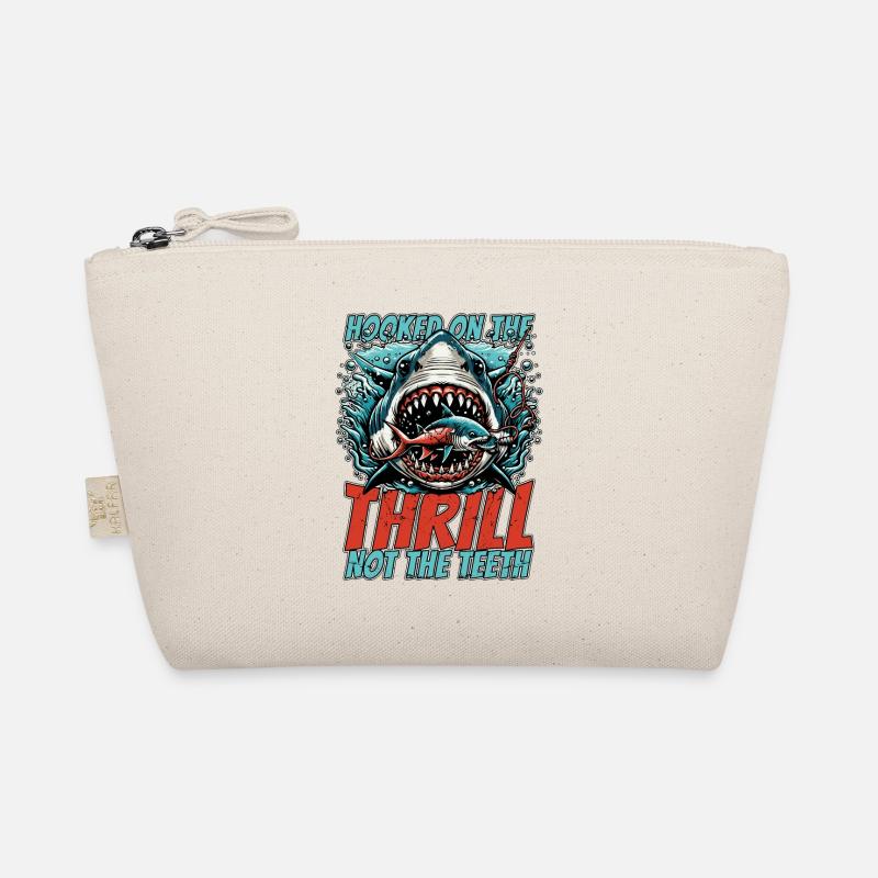 Shark Hunting Hooked On The Thrill Fossil Hunter Bio-Täschchen