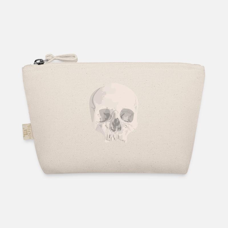 Skull Head Skeleton Skull Skull Organic Pouch