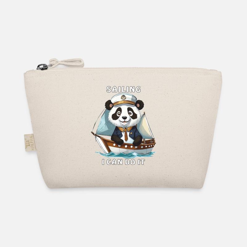 PANDABÄR SAILING I CAN DO IT Bio-Täschchen