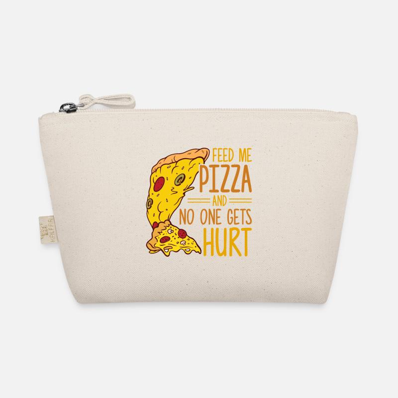 Funny pizza saying Organic Pouch
