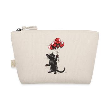 57 Jahre Geschenk 57. Geburtstag Katze - Bio-Täschchen - Natur - Vorne