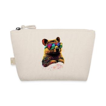 Quokka Sunglasses Rainbow Australia Quokkas - Organic Pouch - nature - Front