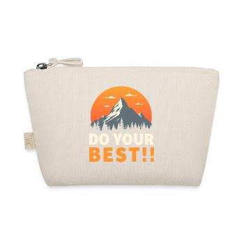 TRENDING QUOTE - Organic Pouch - nature - Front