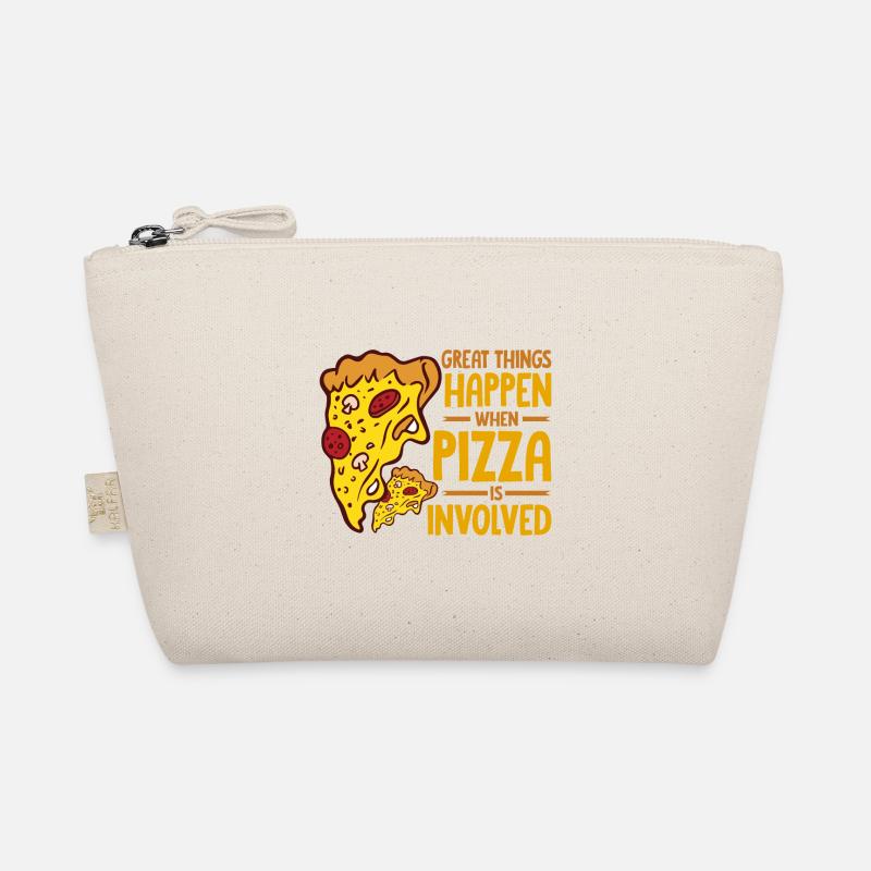 Funny pizza saying Organic Pouch