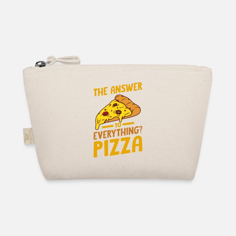 Funny pizza saying Organic Pouch