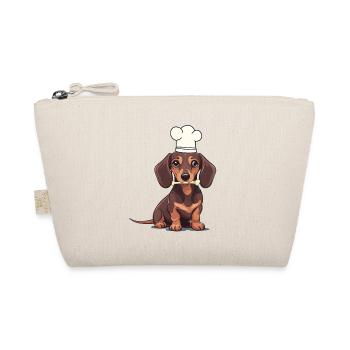 Teckel chien cuisiniers cuisinier cuisinier chiens - Trousse biologique - nature - Devant