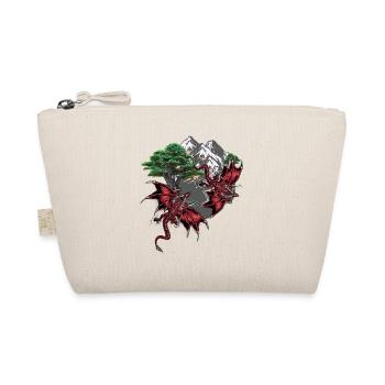 Fantasy Dragon Mythical Creature Dragon Fairy Tale Child - Organic Pouch - nature - Front