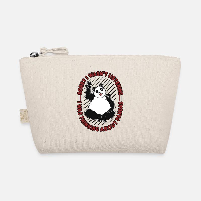 Je pensais à Pandas Panda Ours Ami Géant Trousse biologique