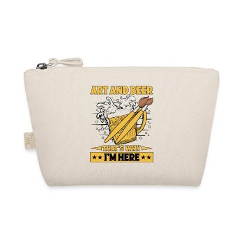 Artiste Peintre Art graphique & Bière Je suis ici Art - Trousse biologique - nature - Devant
