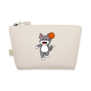 Chat Basketteur Basketteur - Trousse biologique - nature - Devant