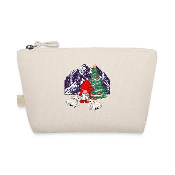 Austria Santa Nokolaus Dwarf Tyrol Tyrolean xmas - Organic Pouch - nature - Front