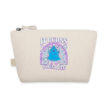 Winter Edition "It Burns when i Pee"! sarcastic - Organic Pouch - nature - Front