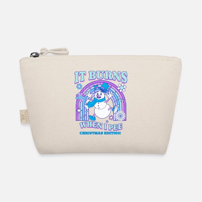 Winter Edition "It Burns when i Pee"! sarkastisch Bio-Täschchen