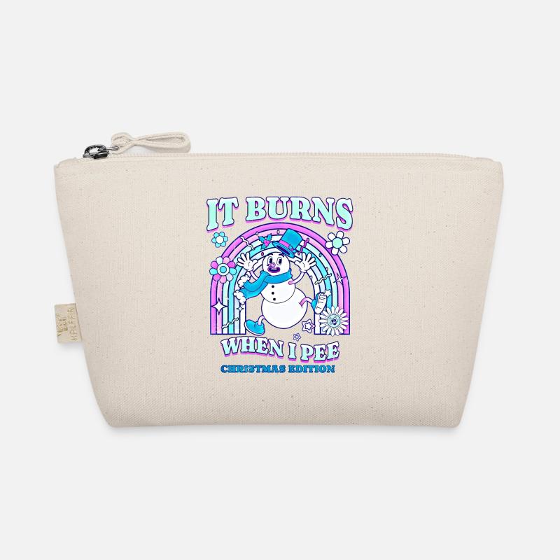 Winter Edition "It Burns when i Pee"! sarkastisch Bio-Täschchen