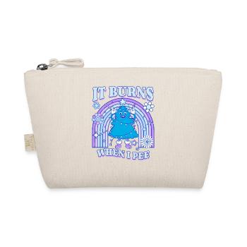 Winter Edition "It Burns when i Pee"! sarcastic - Organic Pouch - nature - Front