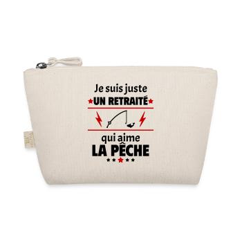 Juste un retraité qui aime la pêche, retraite - Trousse biologique - nature - Devant