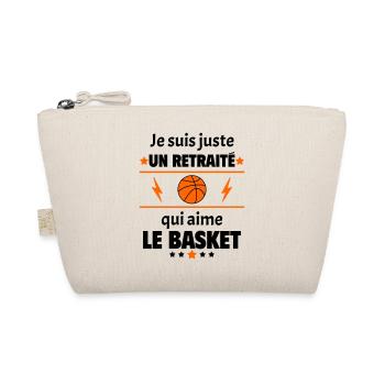 Juste un retraité qui aime le basket, retraite - Trousse biologique - nature - Devant