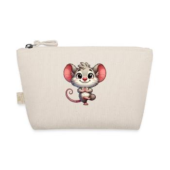 Souris Yoga Méditation Zen Relaxation Entraînement - Trousse biologique - nature - Devant