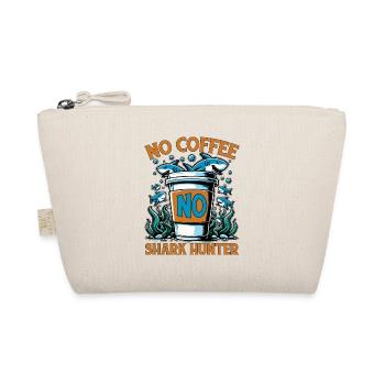 Chasse aux requins Pas de café Pas de nageur Amateur de café - Trousse biologique - nature - Devant