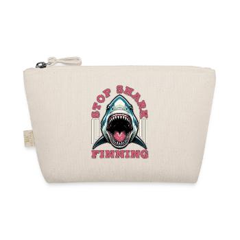 Shark Enthusiast Stop Shark Finning Marine Biology - Organic Pouch - nature - Front