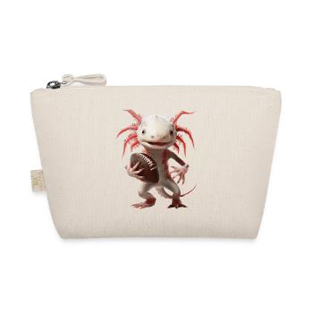 Axolotl Football - Organic Pouch - nature - Front