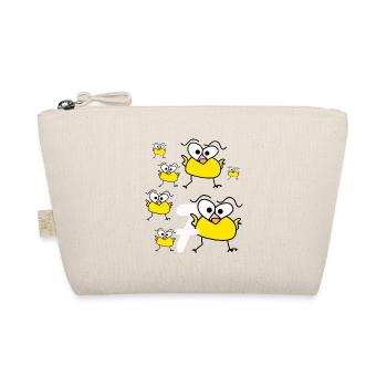 Sept poulets Zieben Pièce Drôle - Trousse biologique - nature - Devant