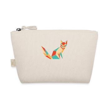 Retro Caninae Red Fox Canidae Fox Lover Fox - Organic Pouch - nature - Front