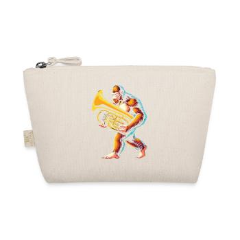 Yeti Gorilla avec euphonium - Trousse biologique - nature - Devant
