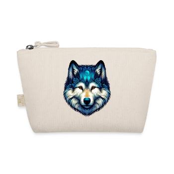 Wolf - Organic Pouch - nature - Front