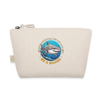Shark Hunting Shark Never Fall They Just Swimmer - Bio-Täschchen - Natur - Vorne