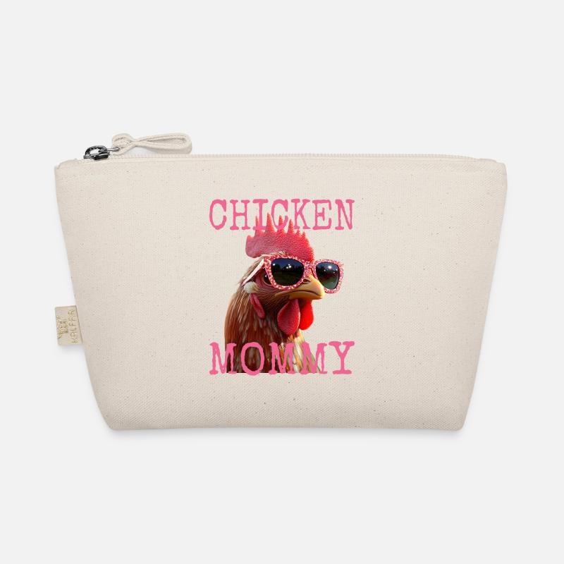 Chicken Mommy Huhn Mom Bäuerin Muttertag Hühner Bio-Täschchen