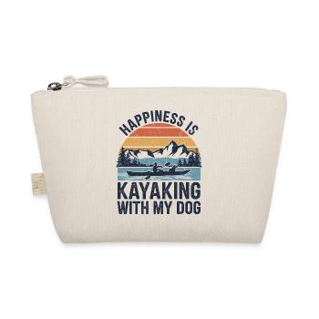 Kayaking with four-legged friends - Organic Pouch - nature - Front