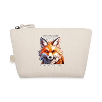 A CUNNING FOX DOESN'T LIKE NAZIS - Organic Pouch - nature - Front