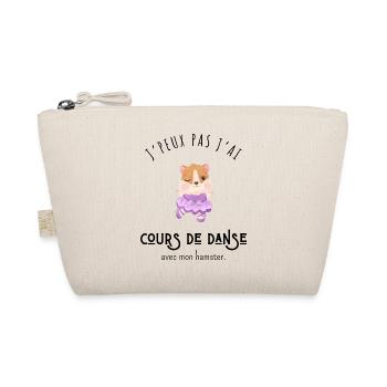 J’peux pas j’ai cours de danse avec mon hamster - Trousse biologique - nature - Devant