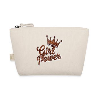 girl power - pouvoir au femme forte et courageuse - Trousse biologique - nature - Devant
