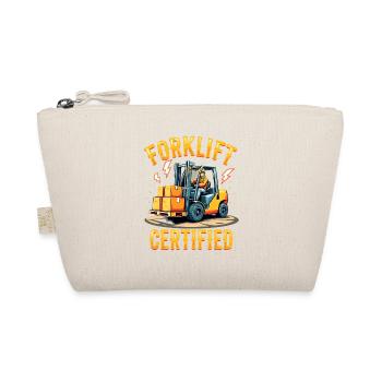 Forklift Certified Gabelstapler - Bio-Täschchen - Natur - Vorne