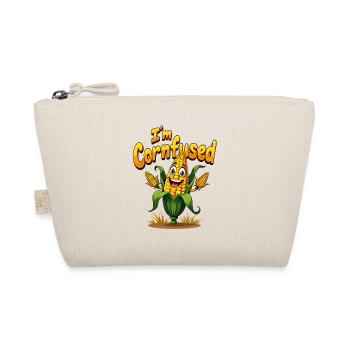 I'm Cornfused für einen Mais Esser Maiskolben Fan - Bio-Täschchen - Natur - Vorne