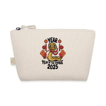 Chinese Year 2025 Year of the Snake - Organic Pouch - nature - Front