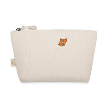 Fox Logo Emblem Caninae Red Fox Canidae Fox Lover - Organic Pouch - nature - Front