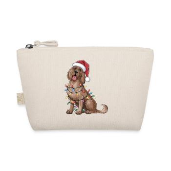 Setter anglais Noël lumières Noël chiens cadeaux - Trousse biologique - nature - Devant