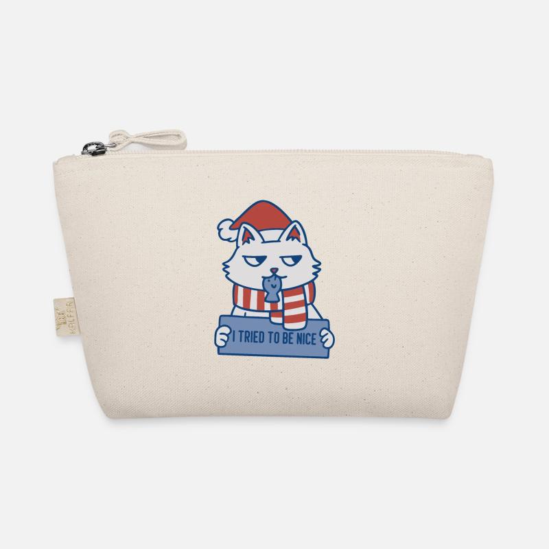 J’ai essayé d’être gentil chat de Noël Trousse biologique