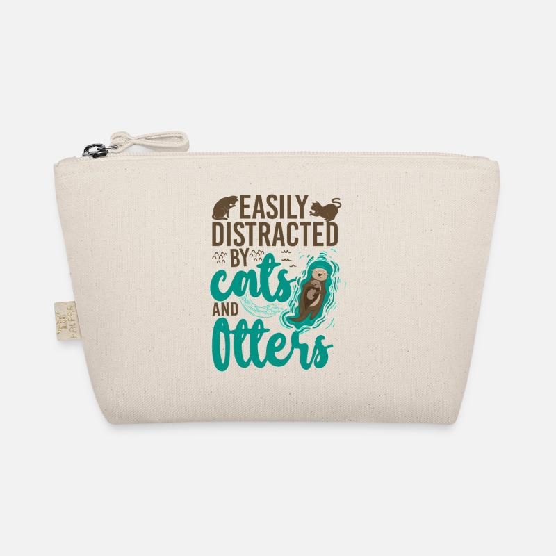 Otter Cat Easily Distracted By Bio-Täschchen